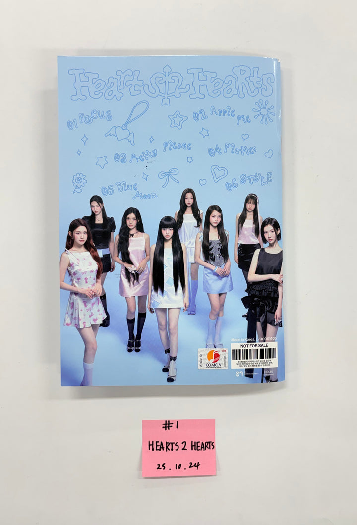 Hearts2Hearts "FOCUS" - Hand Autographed(Signed) Promo Album [25.10.24]