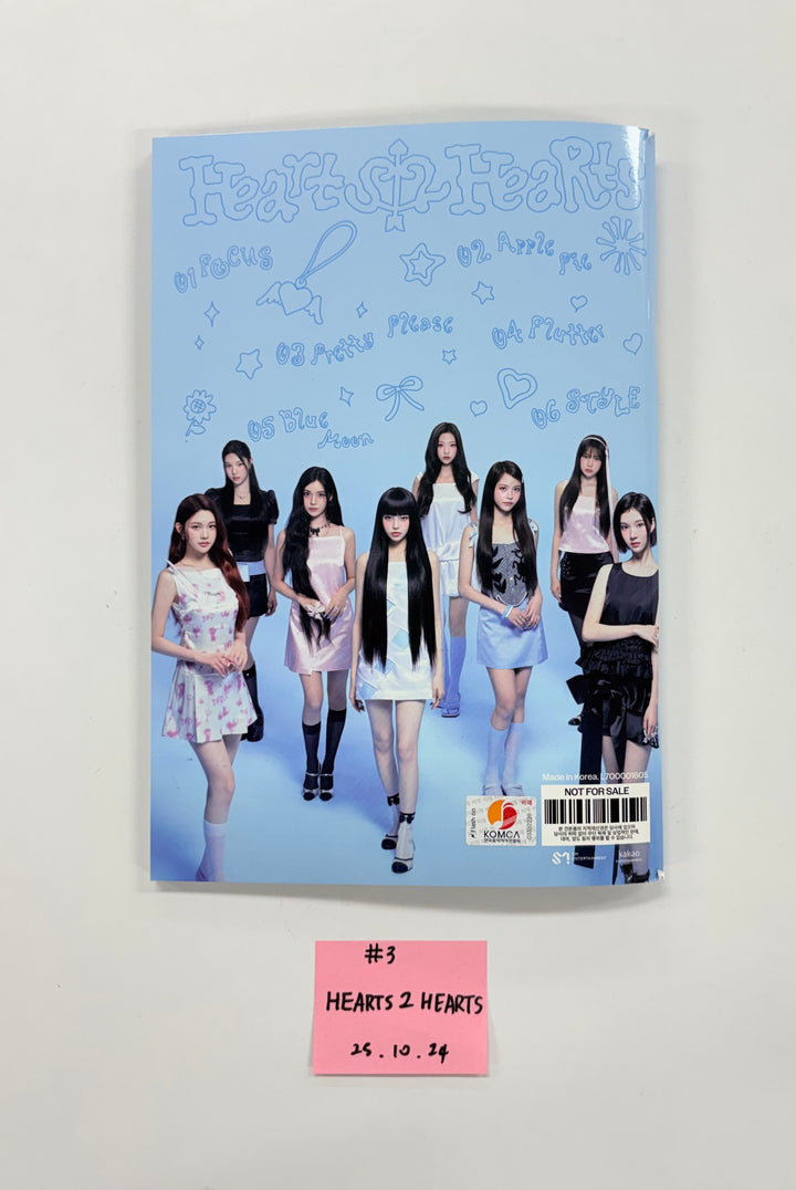 Hearts2Hearts "FOCUS" - Hand Autographed(Signed) Promo Album [25.10.24]