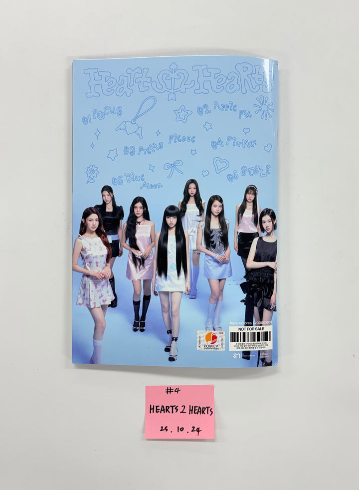 Hearts2Hearts "FOCUS" - Hand Autographed(Signed) Promo Album [25.10.24]
