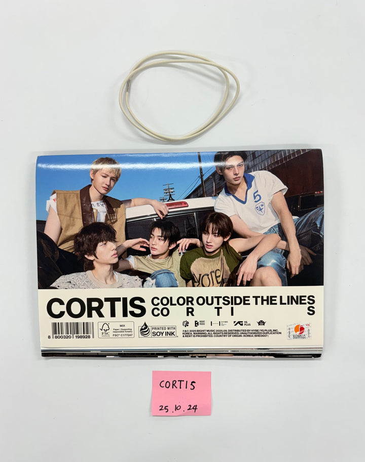 CORTIS "COLOR OUTSIDE THE LINES" - Hand Autographed(Signed) Promo Album [25.10.24]