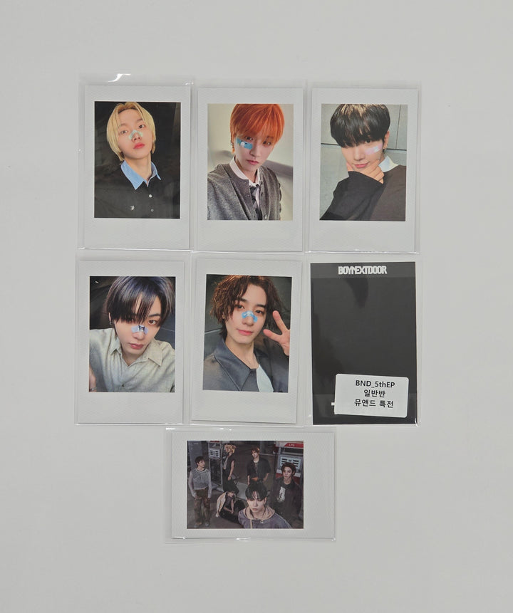 BOYNEXTDOOR  5th EP "The Action" - Music & Drama Pre-Order Benefit Polaroid type Photocard [25.10.27]