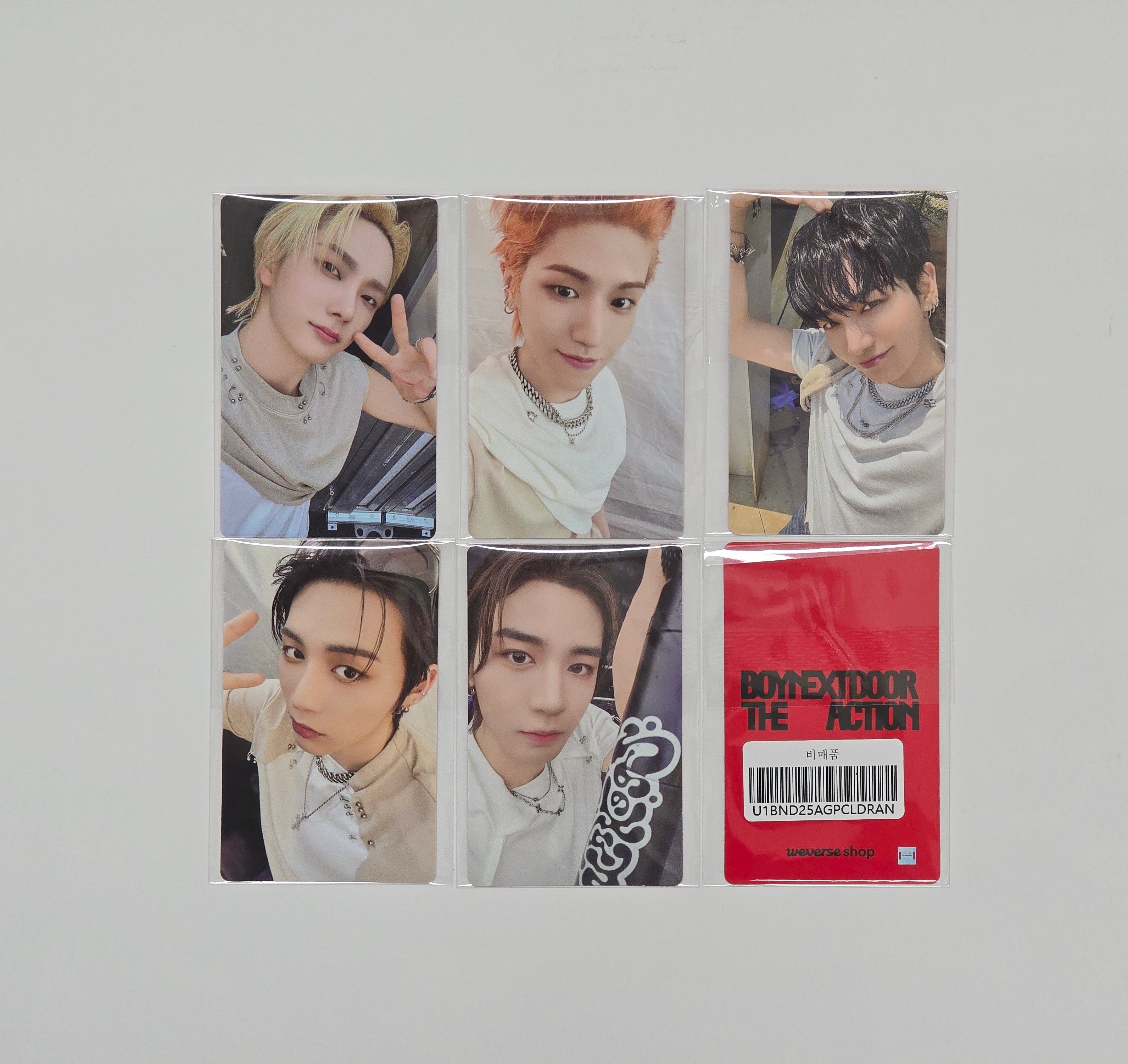 BOYNEXTDOOR WHO weverse ユニバ ラキドロ コンプリート BOYNEXTDOOR WHO! Photo card Weverse Japan UMJ POB Single WHO