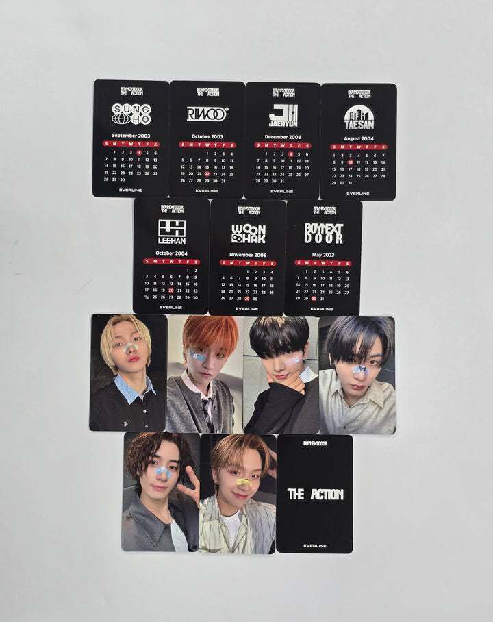 BOYNEXTDOOR  5th EP "The Action" - Everline Pre-Order Benefit Photocard (Photobook, Frame ver.) [25.10.27]
