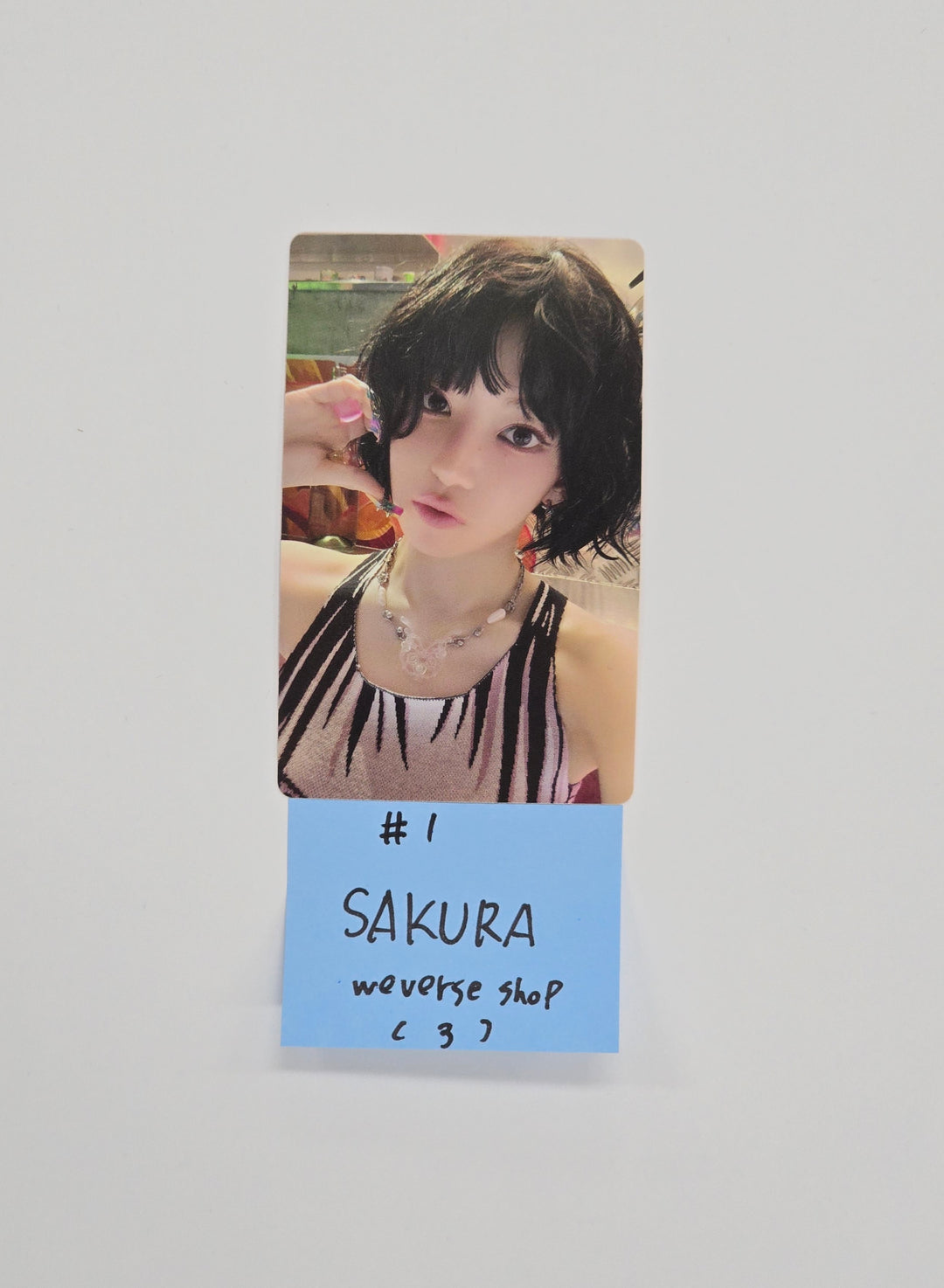 Le Sserafim "SPAGHETTI" - Weverse Shop Pre-Order Benefit Photocard [25.10.27]