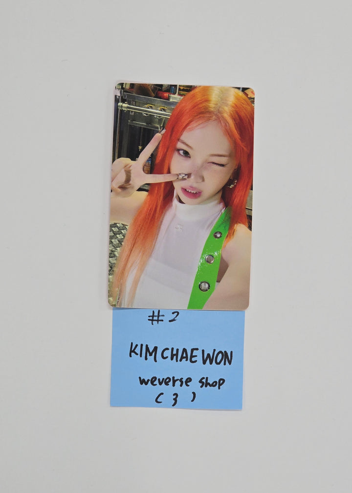 Le Sserafim "SPAGHETTI" - Weverse Shop Pre-Order Benefit Photocard [25.10.27]