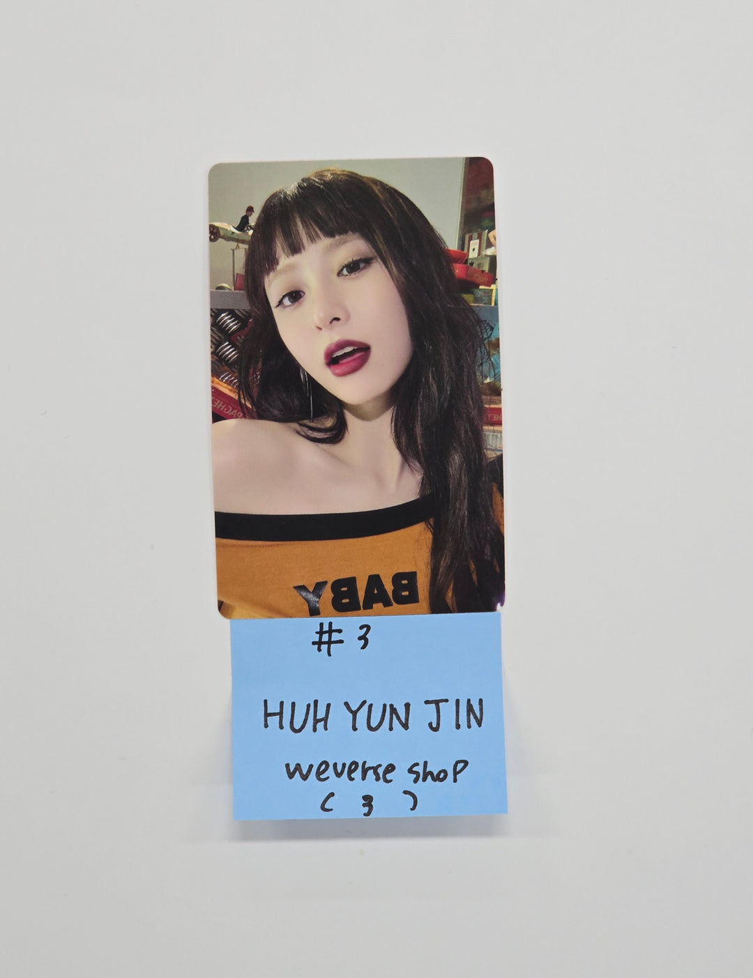 Le Sserafim "SPAGHETTI" - Weverse Shop Pre-Order Benefit Photocard [25.10.27]
