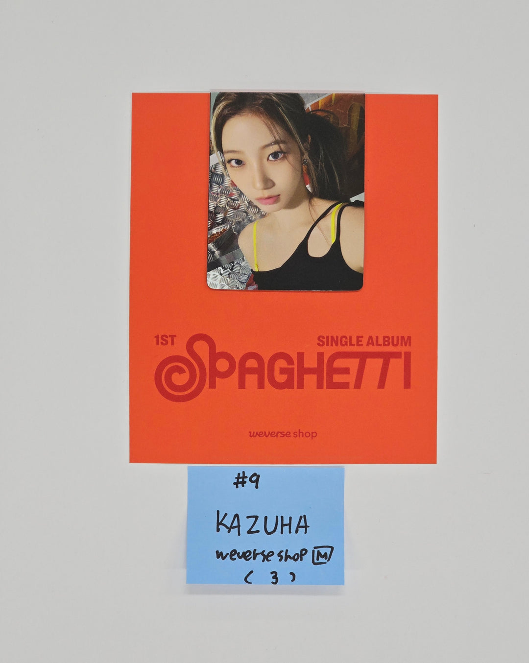 Le Sserafim "SPAGHETTI" - Weverse Shop Pre-Order Benefit Photocard [25.10.27]