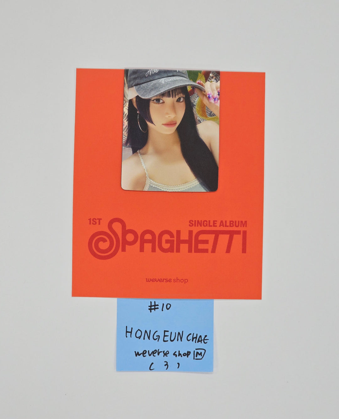 Le Sserafim "SPAGHETTI" - Weverse Shop Pre-Order Benefit Photocard [25.10.27]