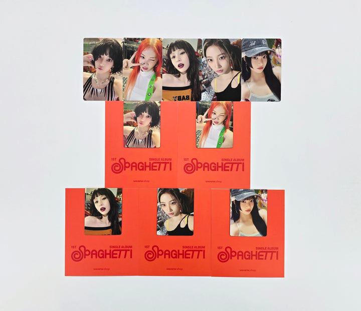 Le Sserafim "SPAGHETTI" - Weverse Shop Pre-Order Benefit Photocard [25.10.27]
