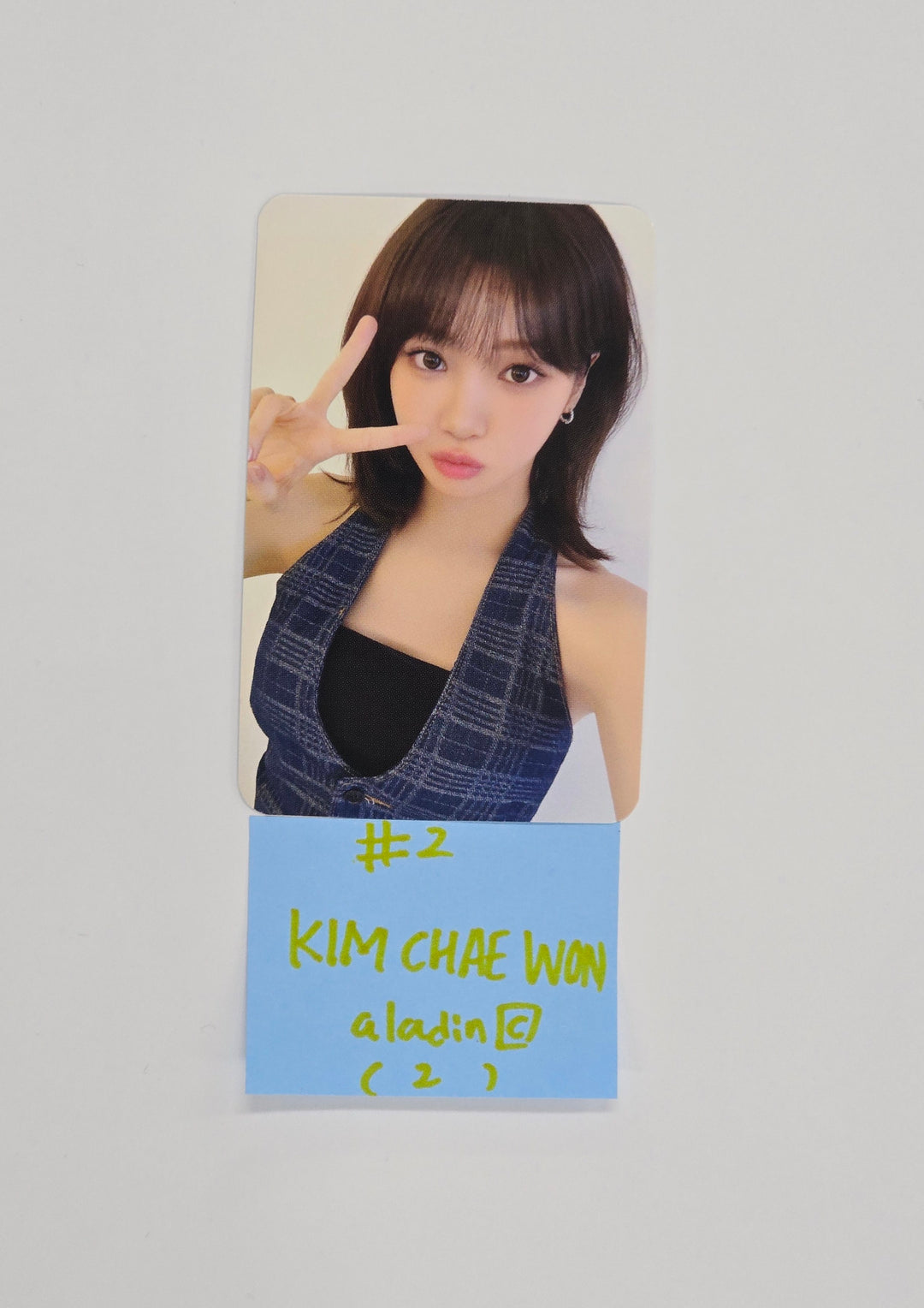 Le Sserafim "SPAGHETTI" - Aladin Pre-Order Benefit Photocard (Compact Ver.) [25.10.27]