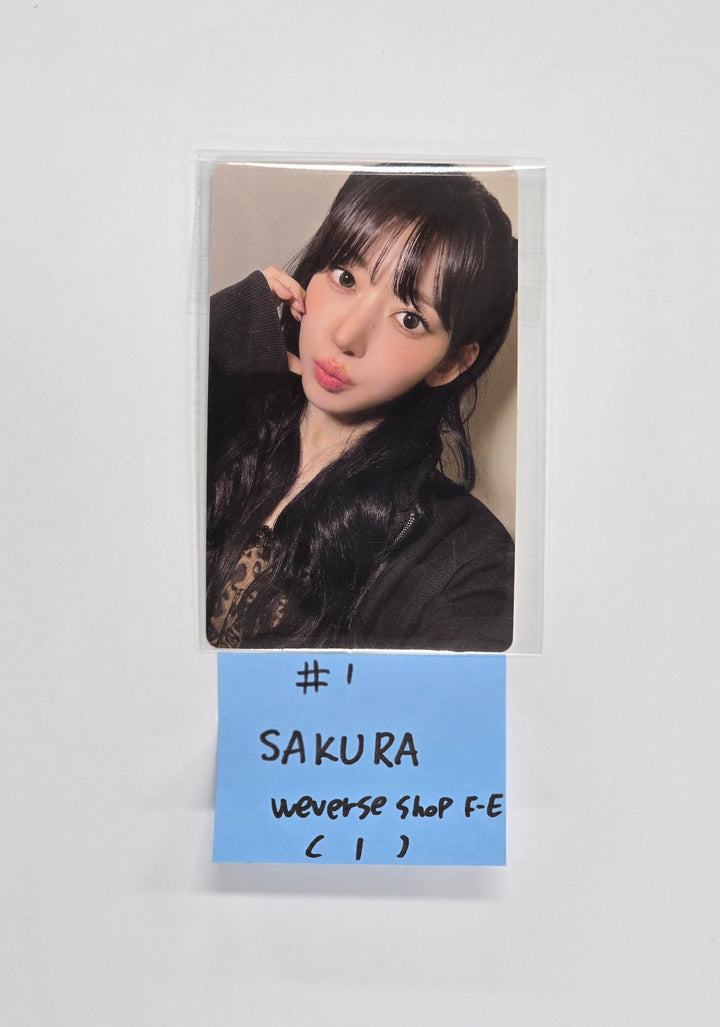 Le Sserafim "SPAGHETTI" - Weverse Shop Fansign Event Photocard [25.10.27]