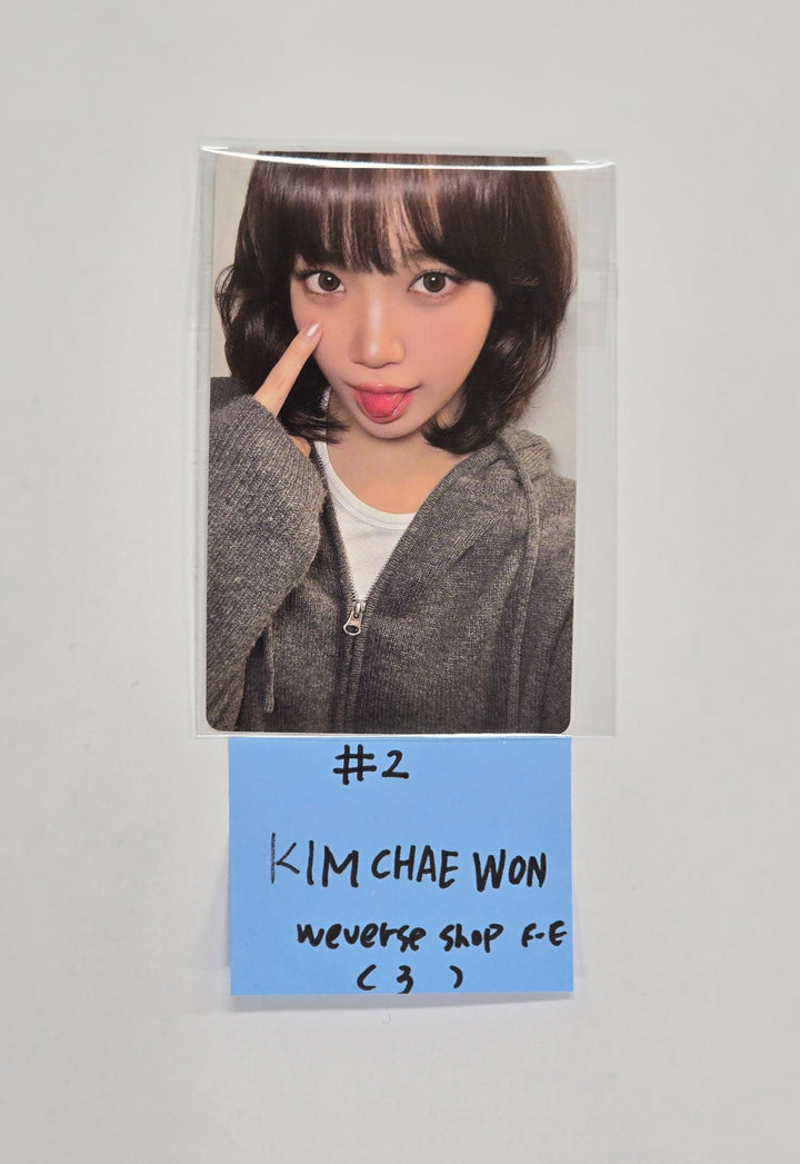 Le Sserafim "SPAGHETTI" - Weverse Shop Fansign Event Photocard [25.10.27]