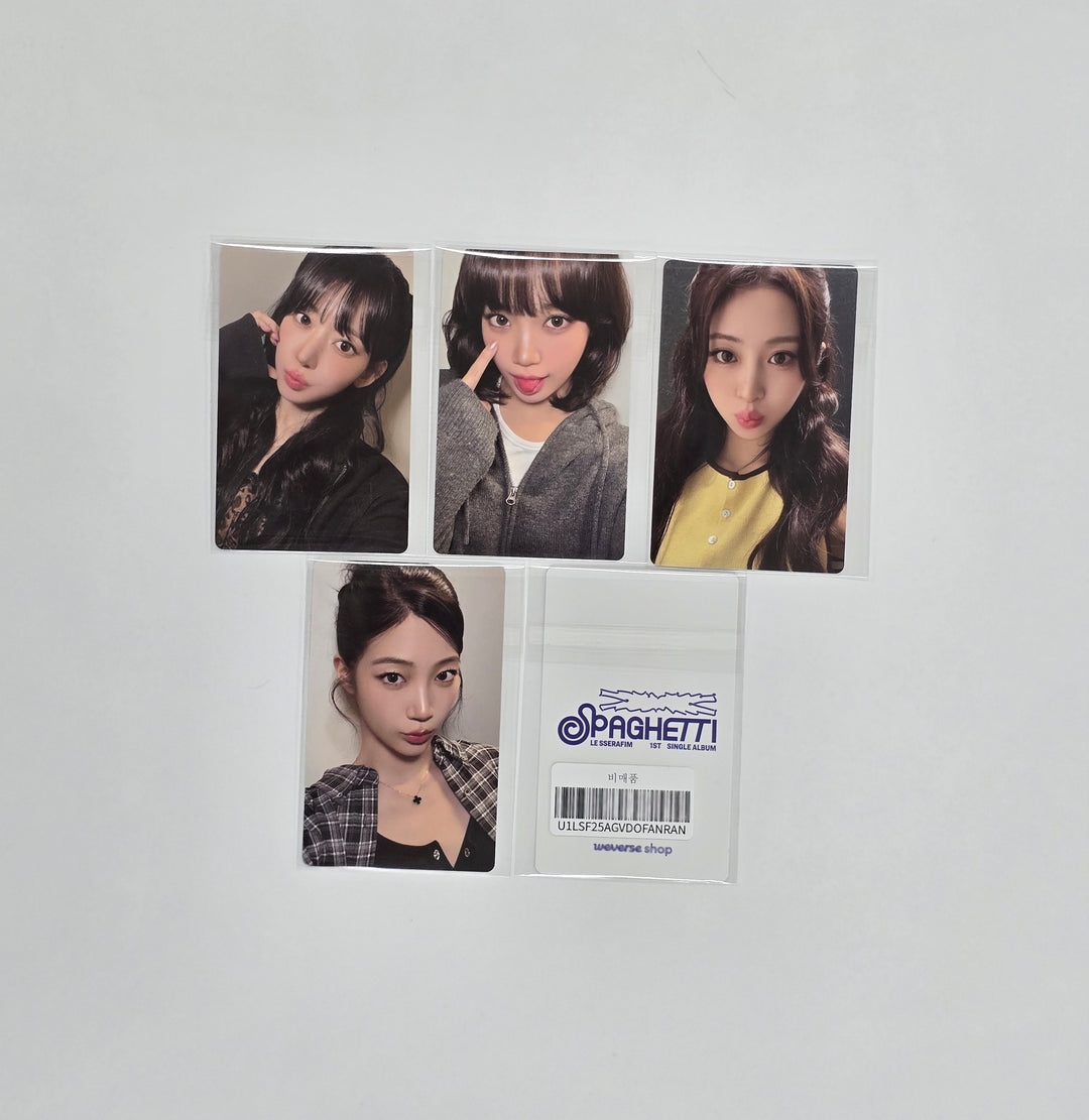 Le Sserafim "SPAGHETTI" - Weverse Shop Fansign Event Photocard [25.10.27]