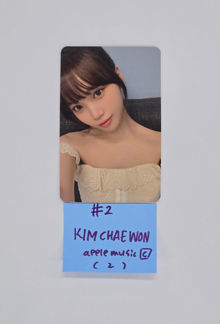 Le Sserafim "SPAGHETTI" - Apple Music Pre-Order Benefit Photocard (Compact Ver.) [25.10.27]