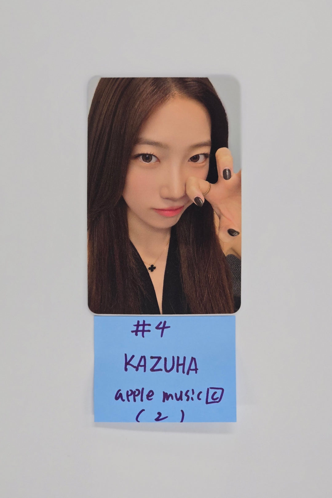 Le Sserafim "SPAGHETTI" - Apple Music Pre-Order Benefit Photocard (Compact Ver.) [25.10.27]