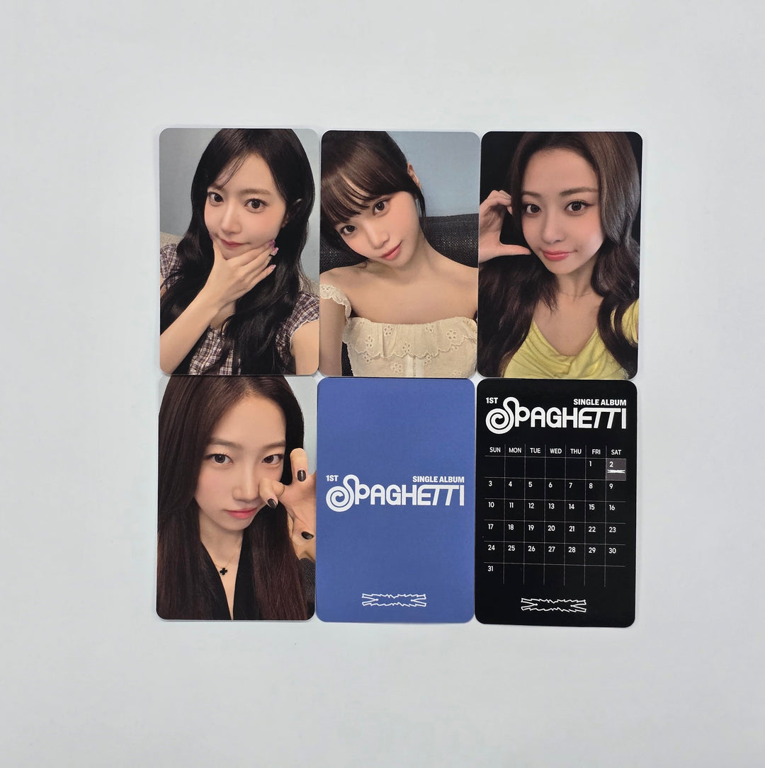 Le Sserafim "SPAGHETTI" - Apple Music Pre-Order Benefit Photocard (Compact Ver.) [25.10.27]