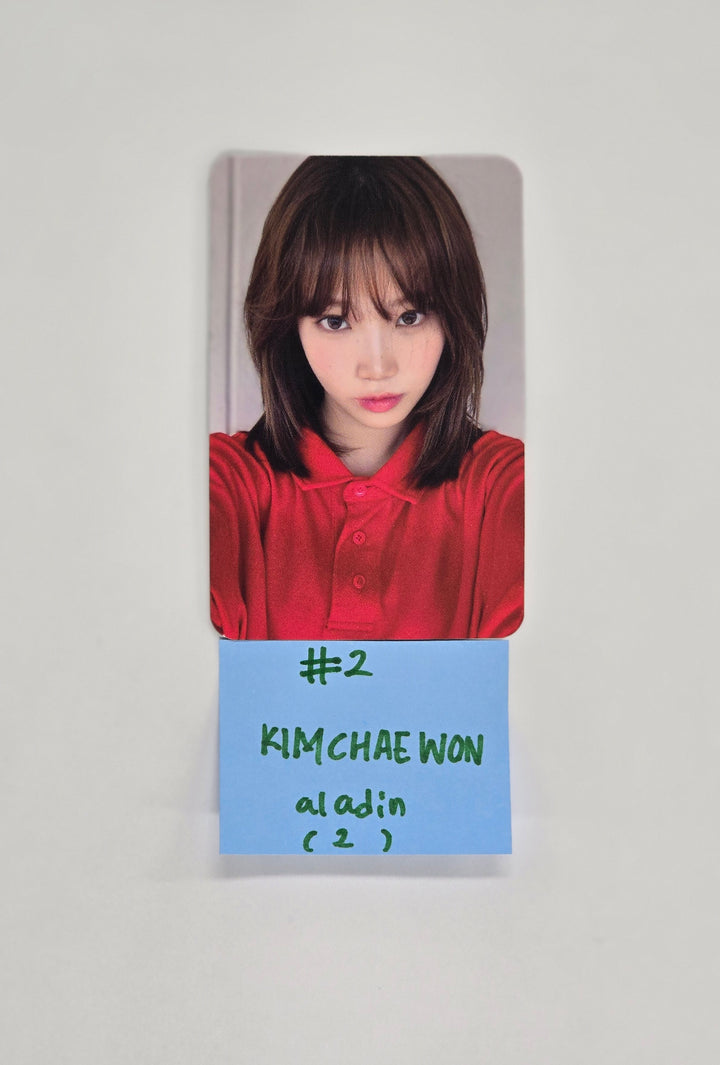 Le Sserafim "SPAGHETTI" - Aladin Pre-Order Benefit Photocard [25.10.27]