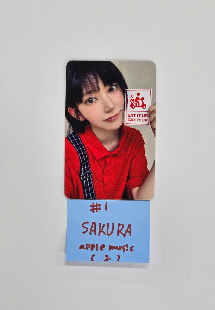Le Sserafim "SPAGHETTI" - Apple Music Shop Pre-Order Benefit Photocard [25.10.27]
