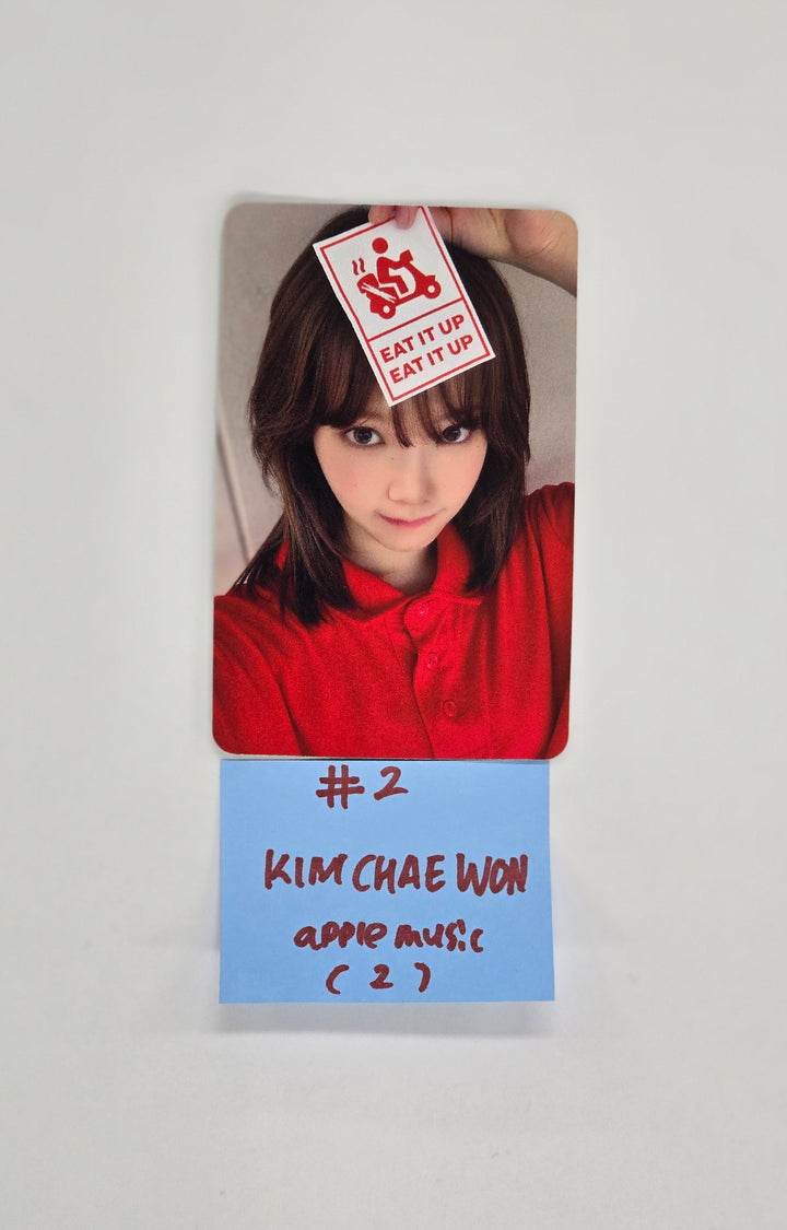 Le Sserafim "SPAGHETTI" - Apple Music Shop Pre-Order Benefit Photocard [25.10.27]