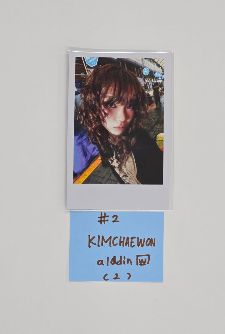 Le Sserafim "SPAGHETTI" - Aladin Pre-Order Benefit Polaroid type Photocard (Weverse Album Ver.) [25.10.27]