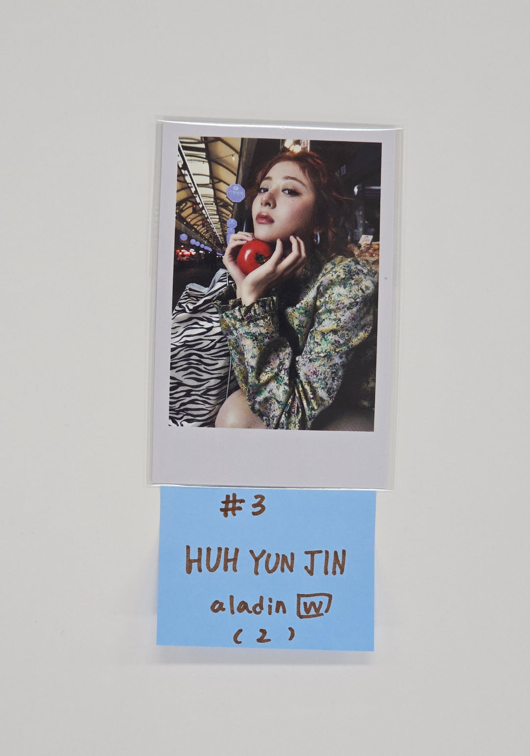 Le Sserafim "SPAGHETTI" - Aladin Pre-Order Benefit Polaroid type Photocard (Weverse Album Ver.) [25.10.27]