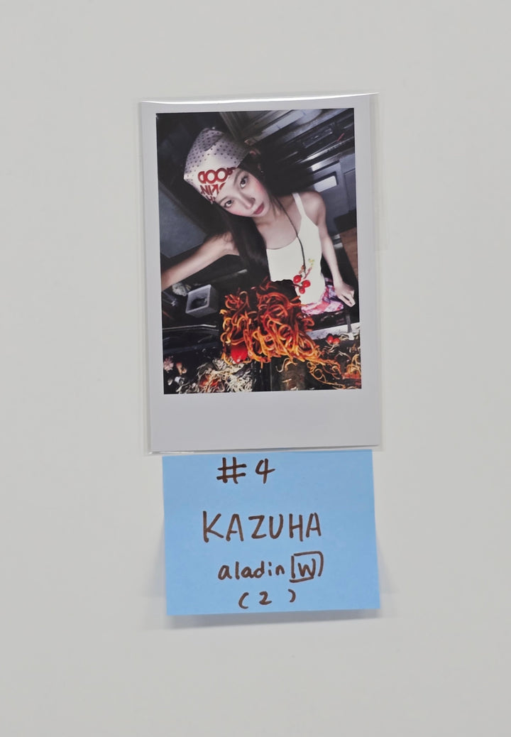 Le Sserafim "SPAGHETTI" - Aladin Pre-Order Benefit Polaroid type Photocard (Weverse Album Ver.) [25.10.27]