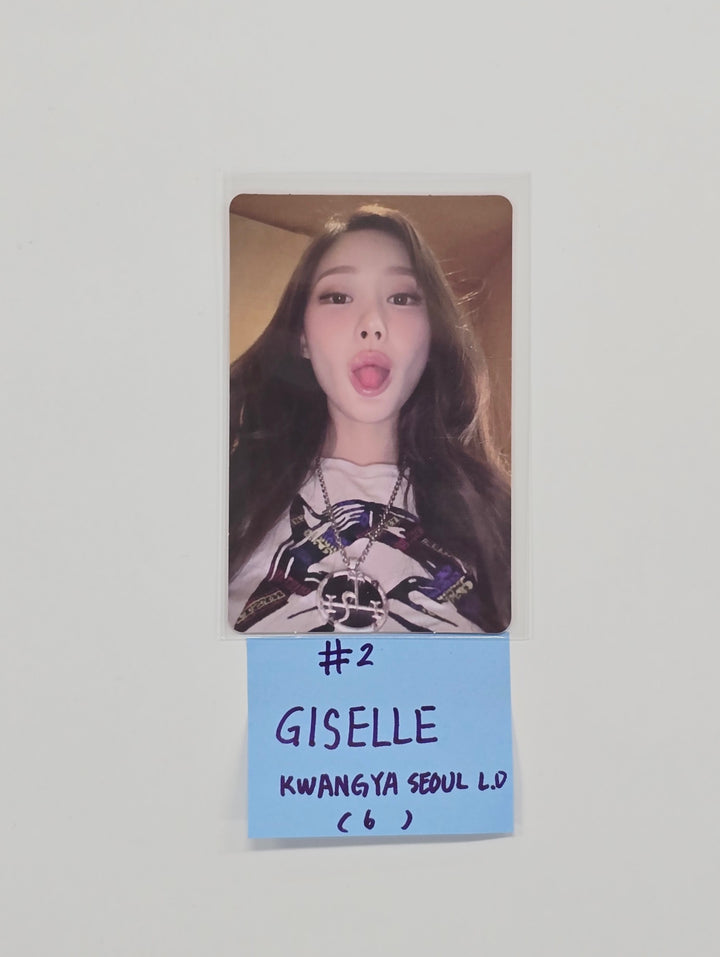Aespa "Rich Man" - Kwangya Seoul Lucky Draw Event Photocard [25.10.27]