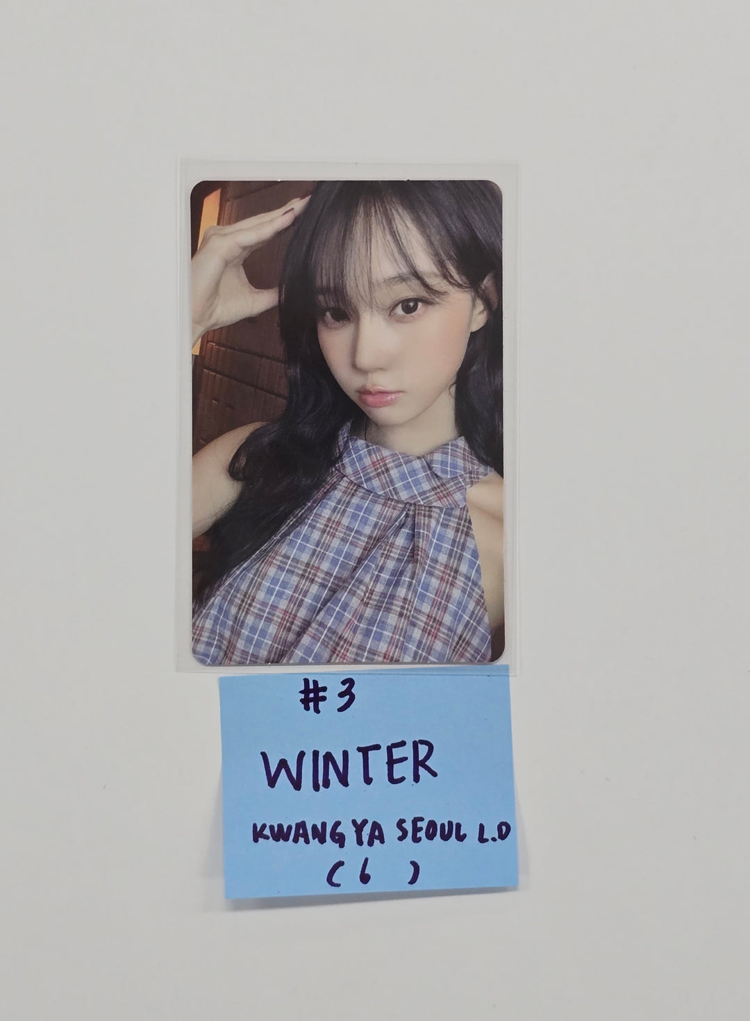 Aespa "Rich Man" - Kwangya Seoul Lucky Draw Event Photocard [25.10.27]