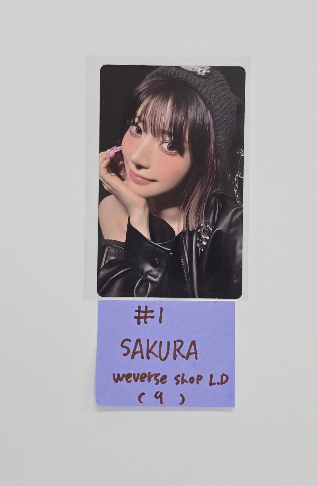Le Sserafim "SPAGHETTI" - Weverese Shop Lucky Draw Event Photocard [25.10.27]
