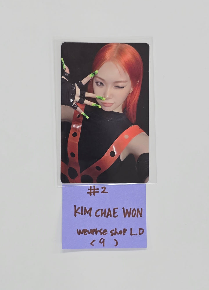 Le Sserafim "SPAGHETTI" - Weverese Shop Lucky Draw Event Photocard [25.10.27]