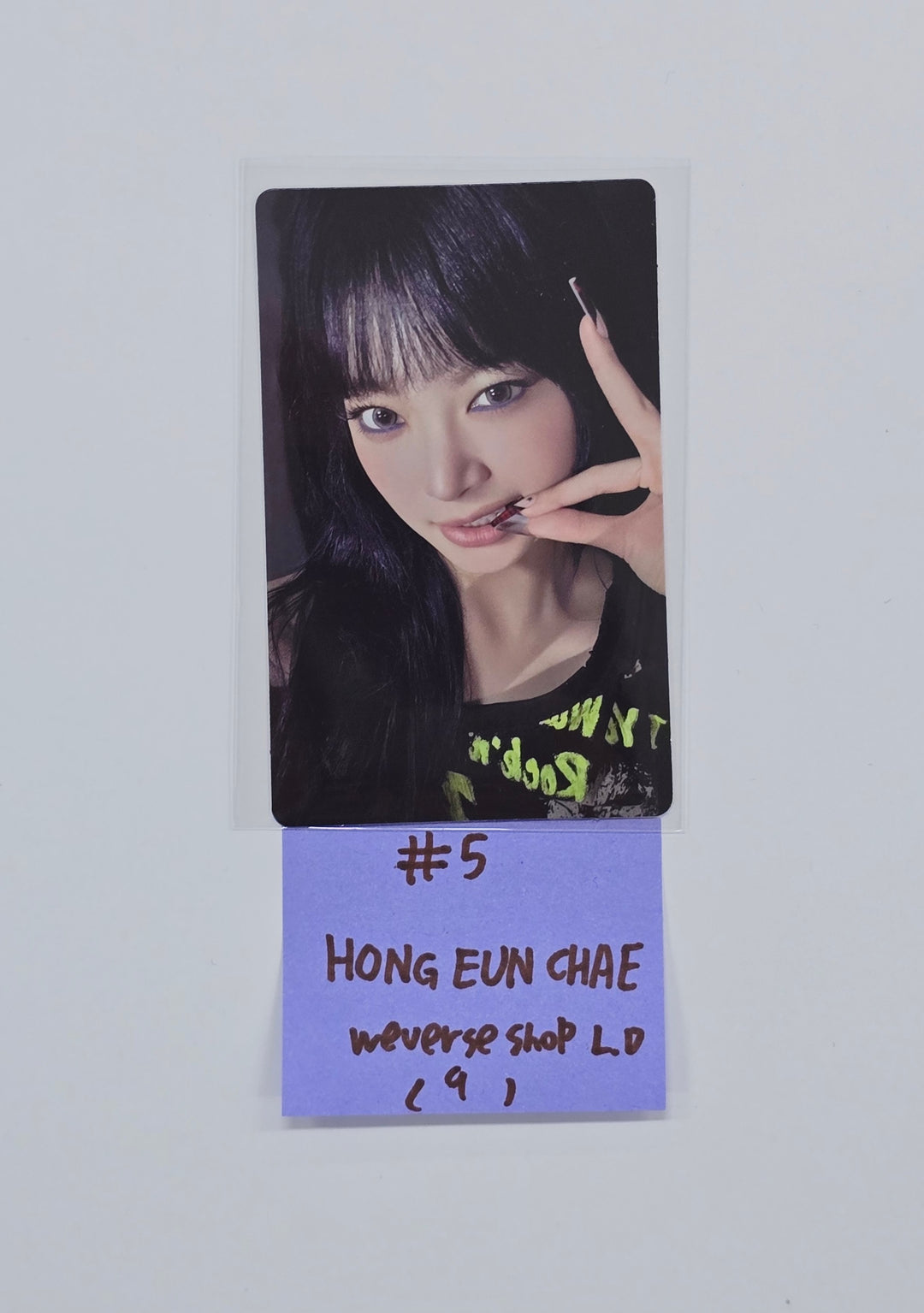 Le Sserafim "SPAGHETTI" - Weverese Shop Lucky Draw Event Photocard [25.10.27]