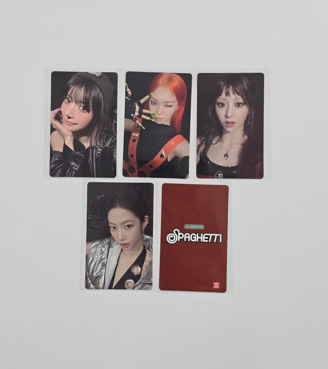 Le Sserafim "SPAGHETTI" - Weverese Shop Lucky Draw Event Photocard [25.10.27]