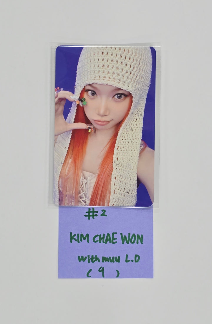 Le Sserafim "SPAGHETTI" - Withmuu Lucky Draw Event Photocard [25.10.27]