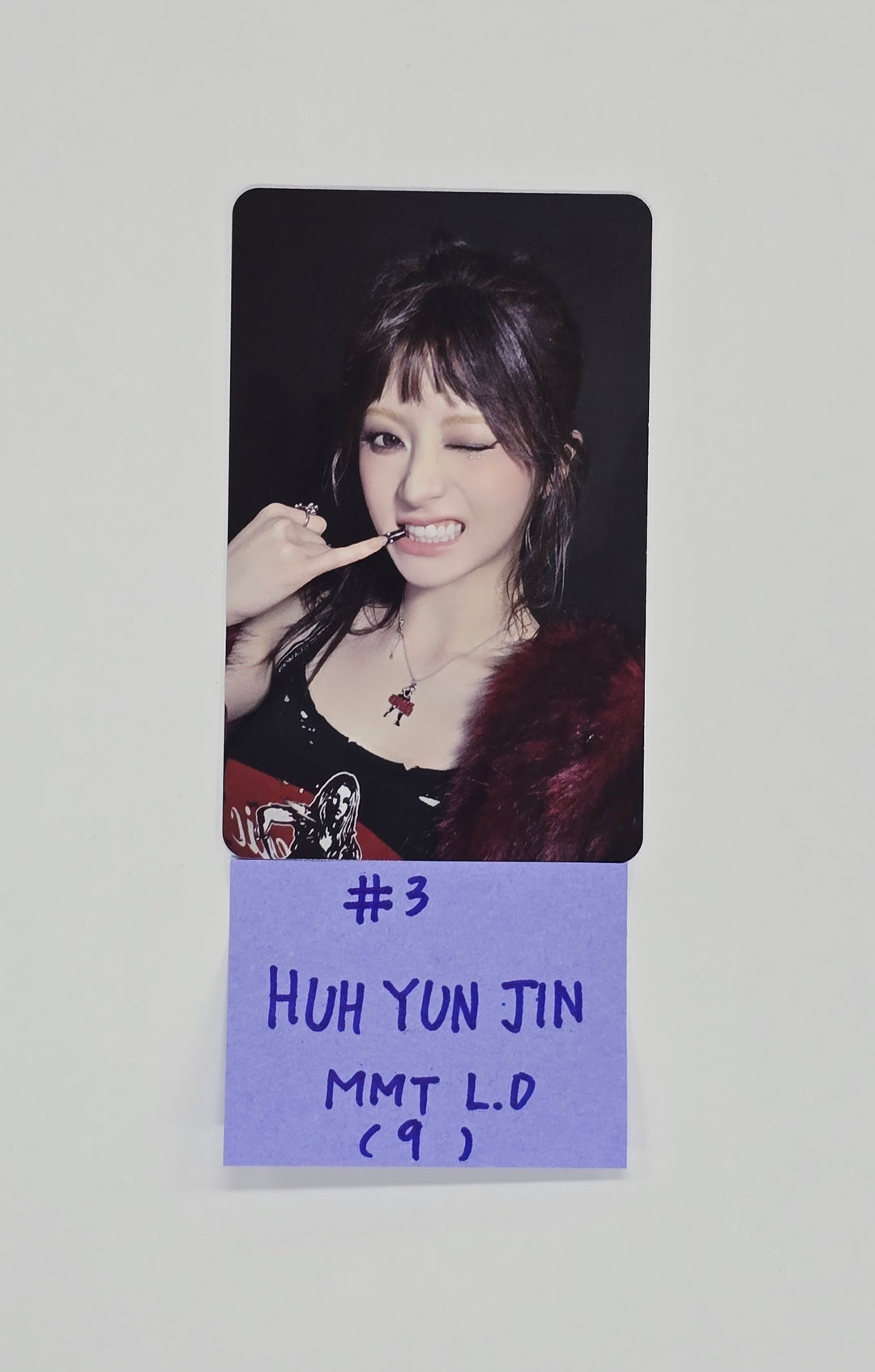 Le Sserafim "SPAGHETTI" - MMT Lucky Draw Event Photocard [25.10.27]