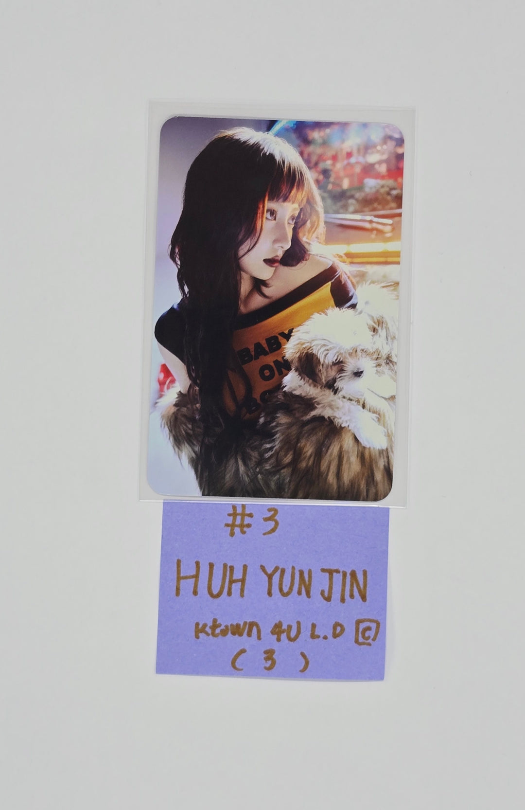 Le Sserafim "SPAGHETTI" - Ktown4U Lucky Draw Event Photocard (comepact ver.) [25.10.27]