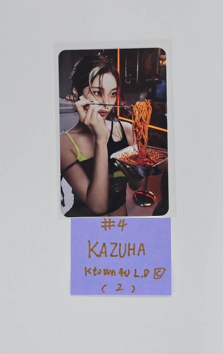 Le Sserafim "SPAGHETTI" - Ktown4U Lucky Draw Event Photocard (comepact ver.) [25.10.27]