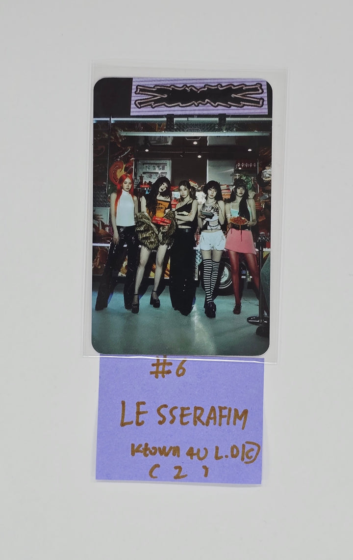 Le Sserafim "SPAGHETTI" - Ktown4U Lucky Draw Event Photocard (comepact ver.) [25.10.27]