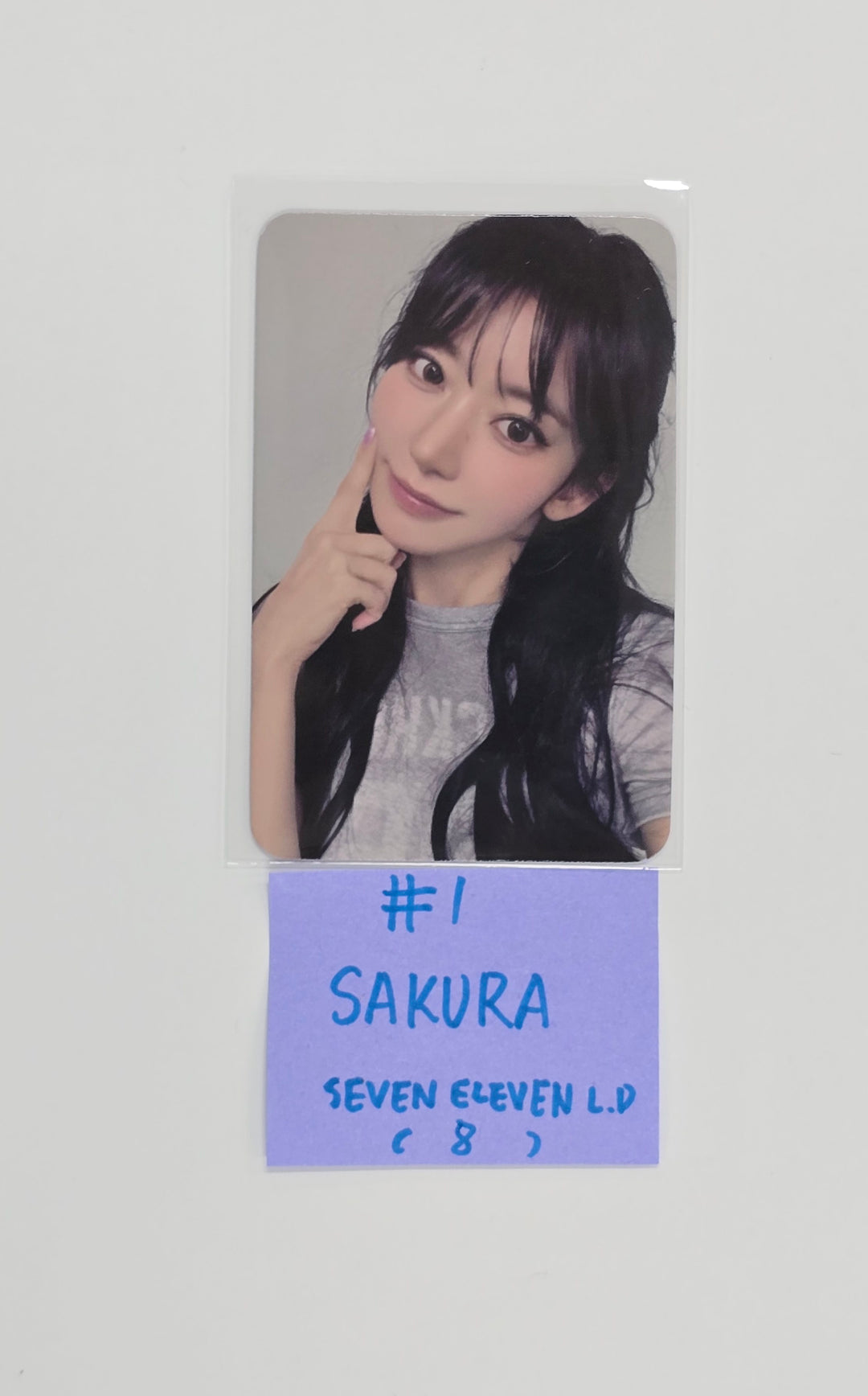 Le Sserafim "SPAGHETTI" - Seven Eleven Lucky Draw Event Photocard [25.10.27]