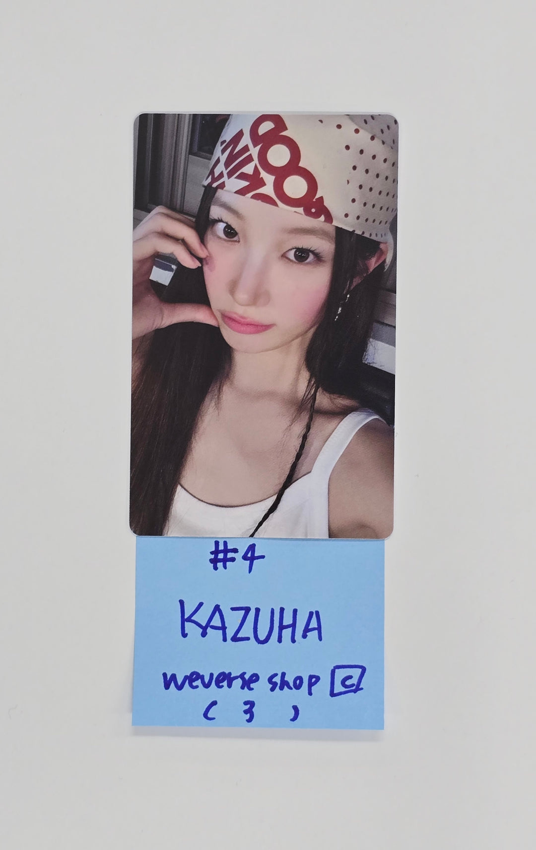 Le Sserafim "SPAGHETTI" - Weverse Shop Pre-Order Benefit Photocard (Compact Ver.) [25.10.27]