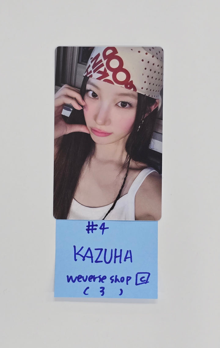 Le Sserafim "SPAGHETTI" - Weverse Shop Pre-Order Benefit Photocard (Compact Ver.) [25.10.27]