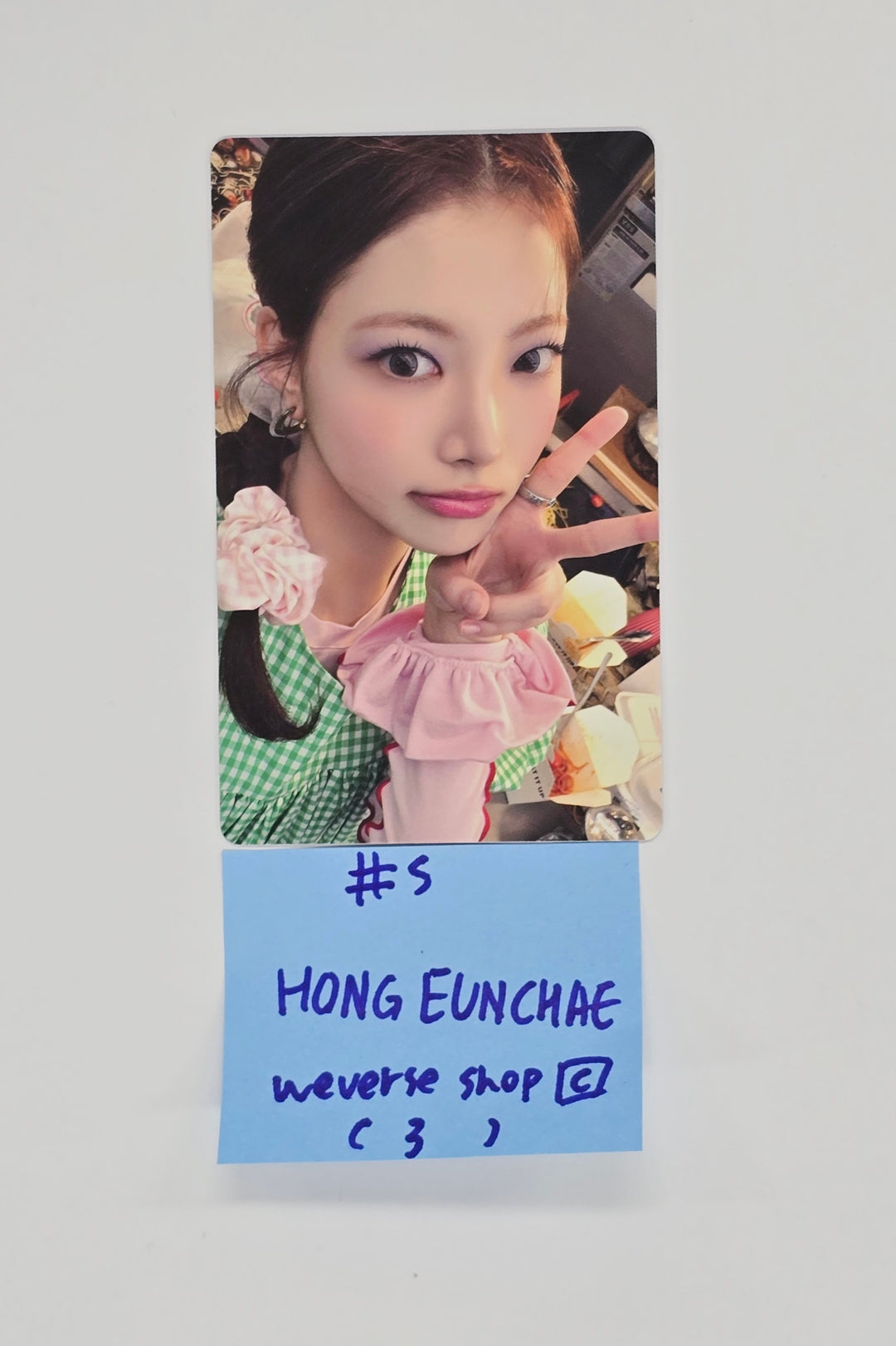 Le Sserafim "SPAGHETTI" - Weverse Shop Pre-Order Benefit Photocard (Compact Ver.) [25.10.27]