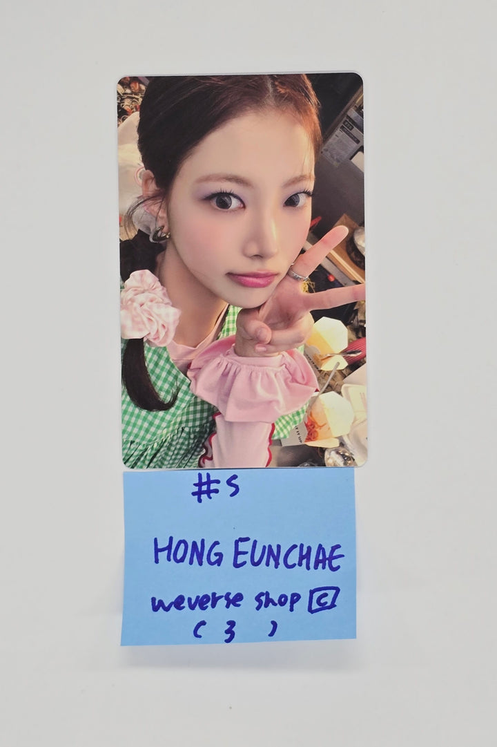 Le Sserafim "SPAGHETTI" - Weverse Shop Pre-Order Benefit Photocard (Compact Ver.) [25.10.27]