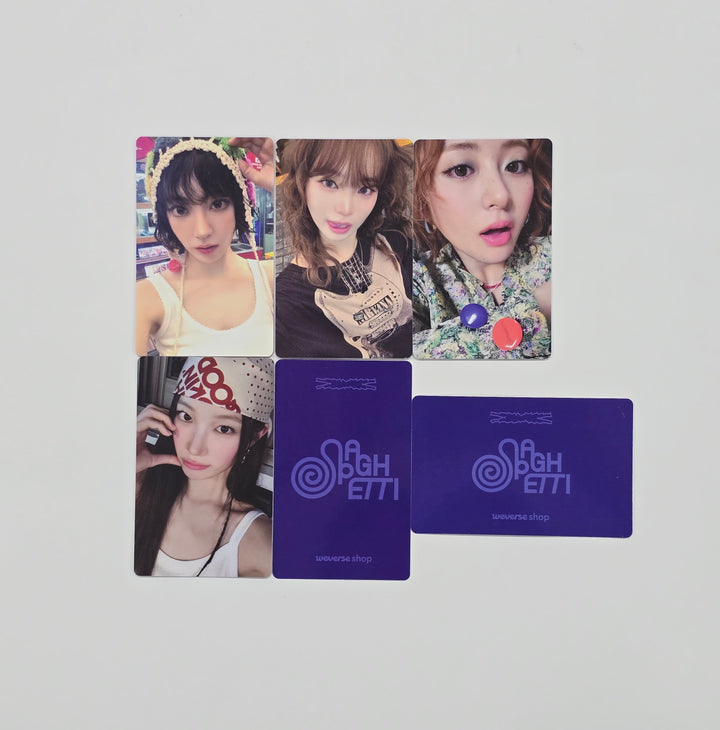 Le Sserafim "SPAGHETTI" - Weverse Shop Pre-Order Benefit Photocard (Compact Ver.) [25.10.27]