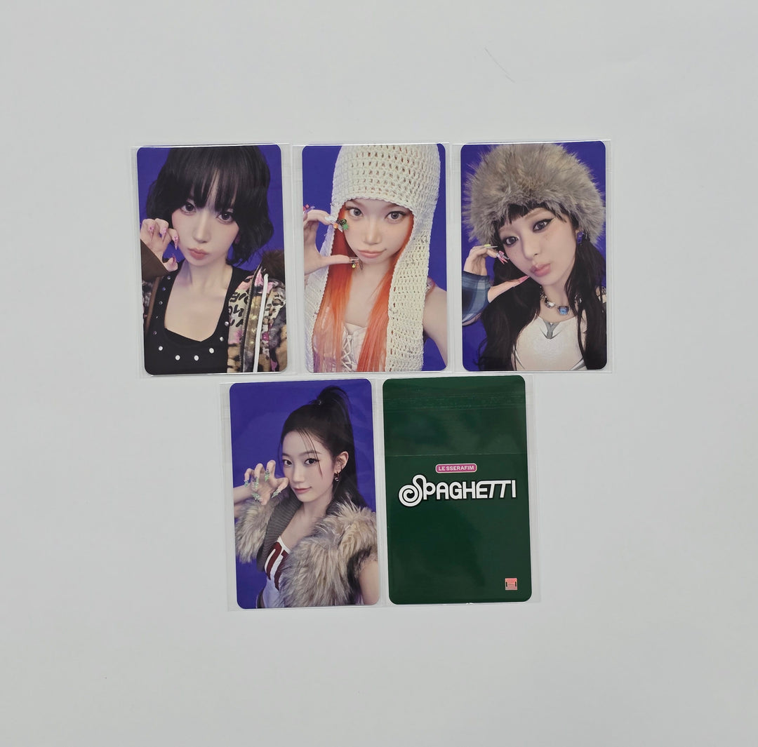 Le Sserafim "SPAGHETTI" - Withmuu Lucky Draw Event Photocard [25.10.27]