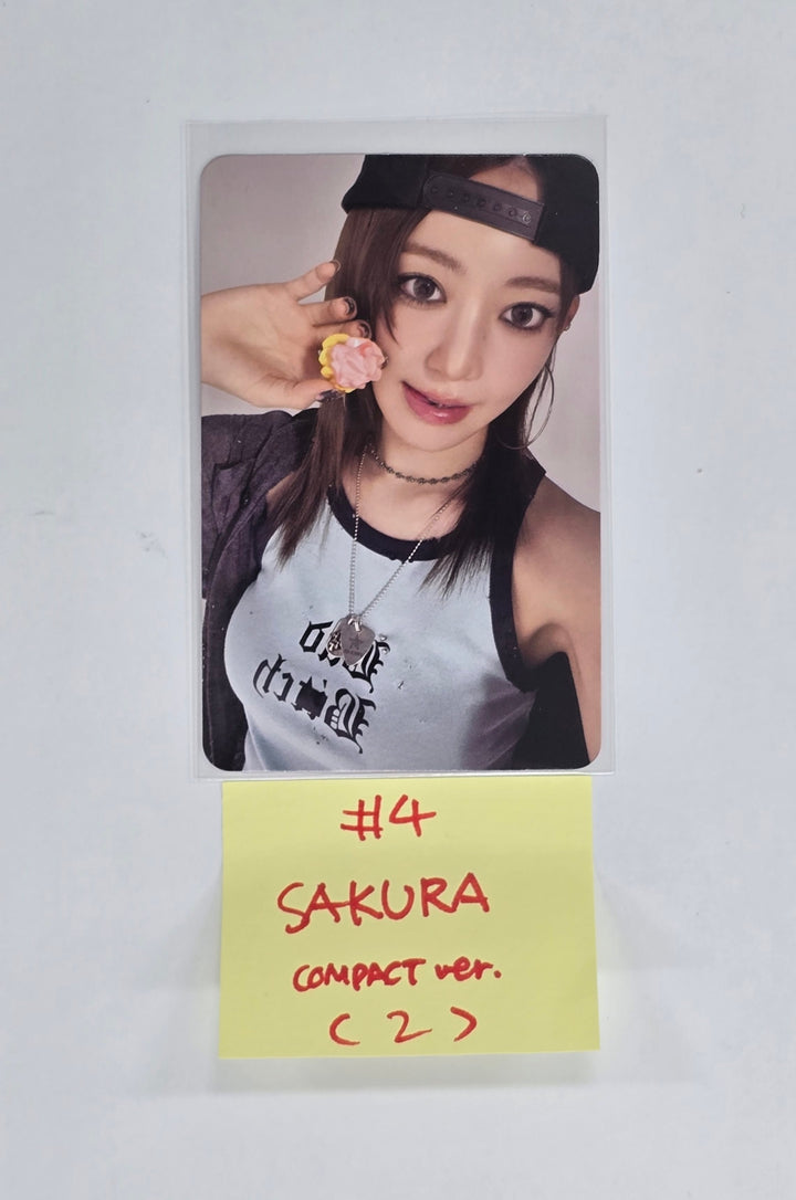 Le Sserafim "SPAGHETTI" - Official Photocard (comepact ver.) [25.10.27]