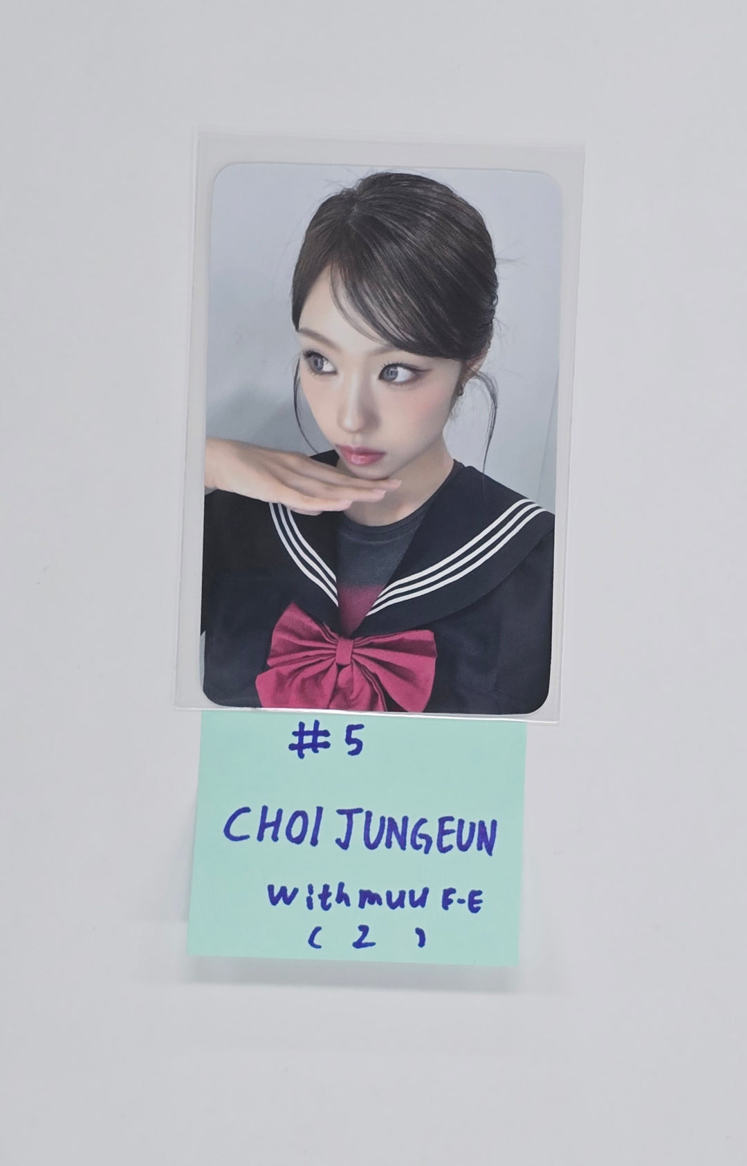 IZNA "Not Just Pretty" - Withmuu Fansign Event Photocard [25.10.28]