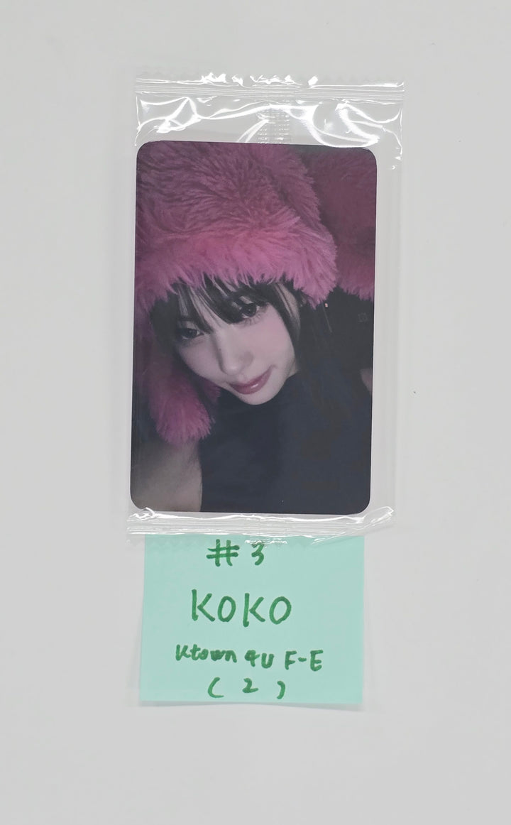 IZNA "Not Just Pretty" - Ktown4U Fansign Event Photocard (posterbook ver.)(Supercrush ver.) R2 [25.10.28]