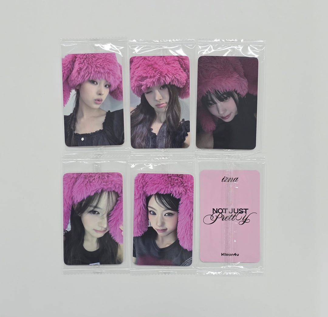 IZNA "Not Just Pretty" - Ktown4U Fansign Event Photocard (posterbook ver.)(Supercrush ver.) R2 [25.10.28]