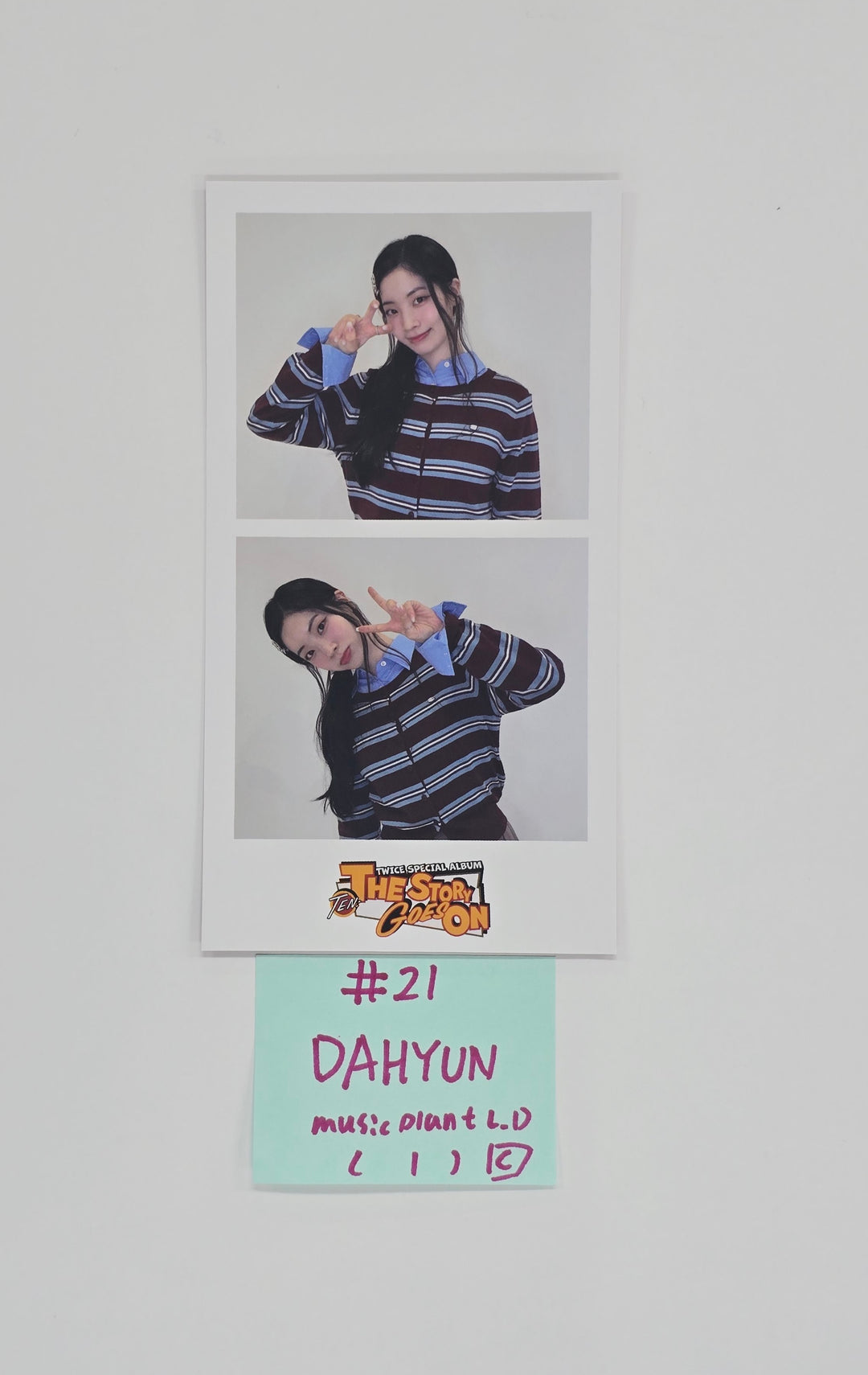 TWICE "TEN: The Story Goes On" - Music Plant Lucky Draw Event Photocard (Cast Ver.) [25.10.28]