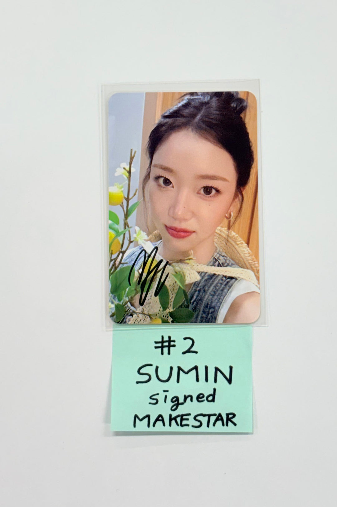 SUMIN (of STAYC) "I WANT IT" - Makestar Fansign Event Winner Photocard [25.10.28]